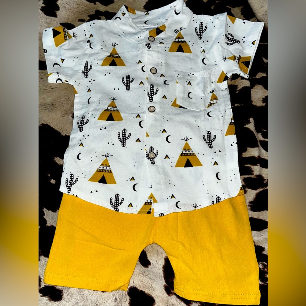 NEW- Baby Boy 2pc Outfit